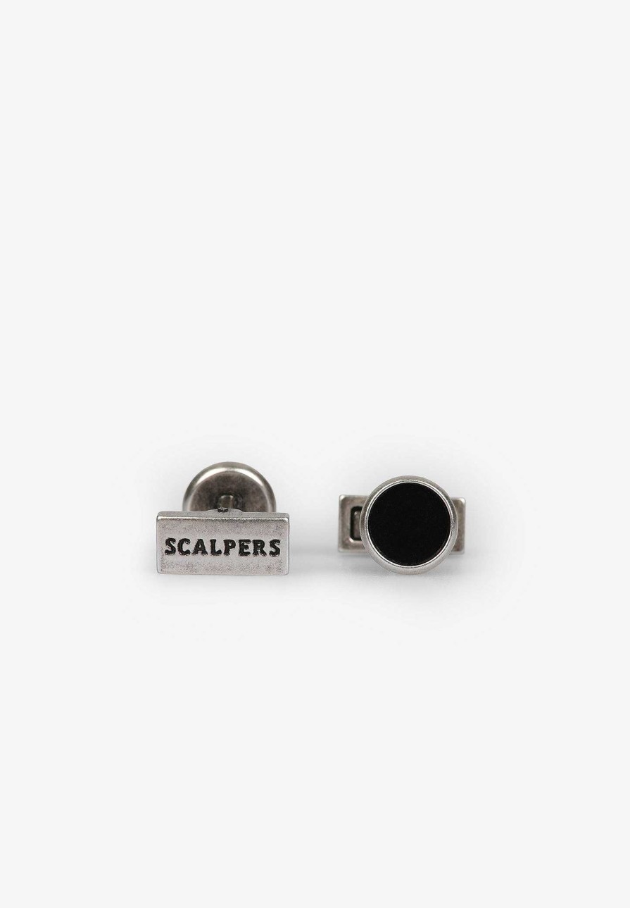 Scalpers Round Cufflinks | Twins