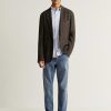 Scalpers Prince Of Wales Linen Blazer | American