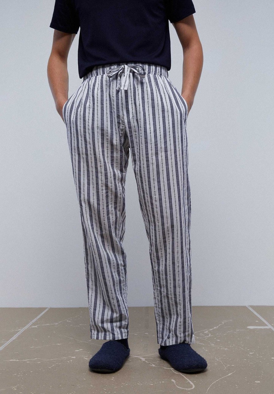 Scalpers Striped Trouser Detail Pajamas | Pajamas