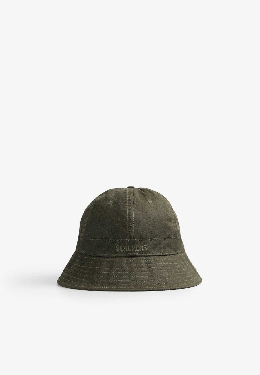 Scalpers Embroidered Logo Bucket Hat | Caps