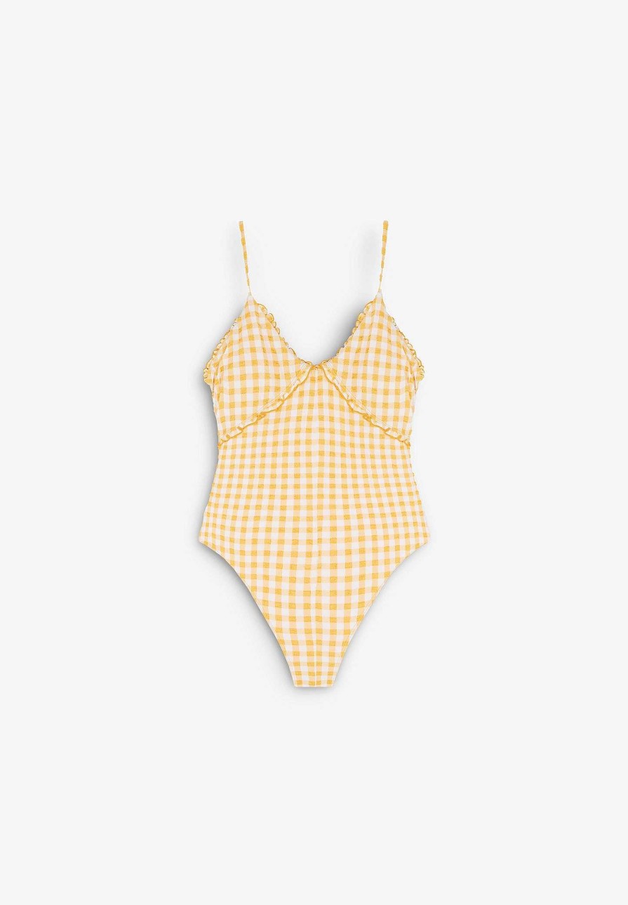 Scalpers Vichy Swimsuit | Bikinis And Swimsuits