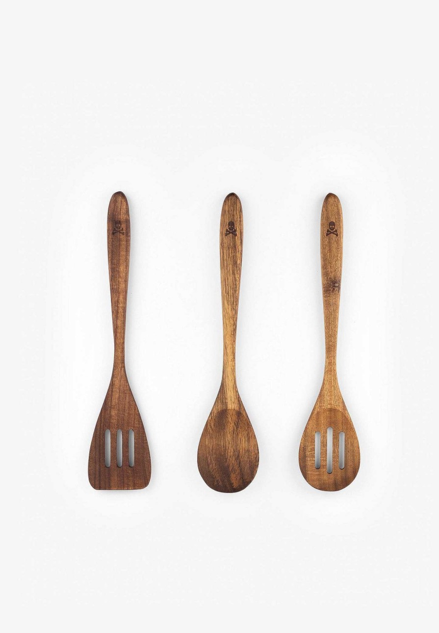 Scalpers Skull Wooden Utensils Pack | Storage And Utensils