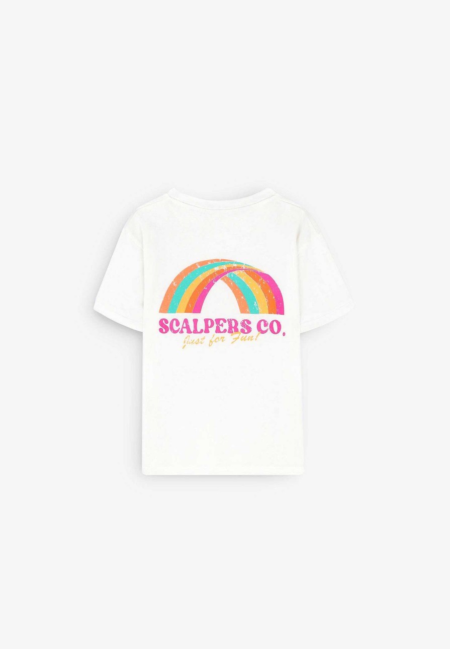 Scalpers Rainbow Print Shirt | T-Shirts And Tops