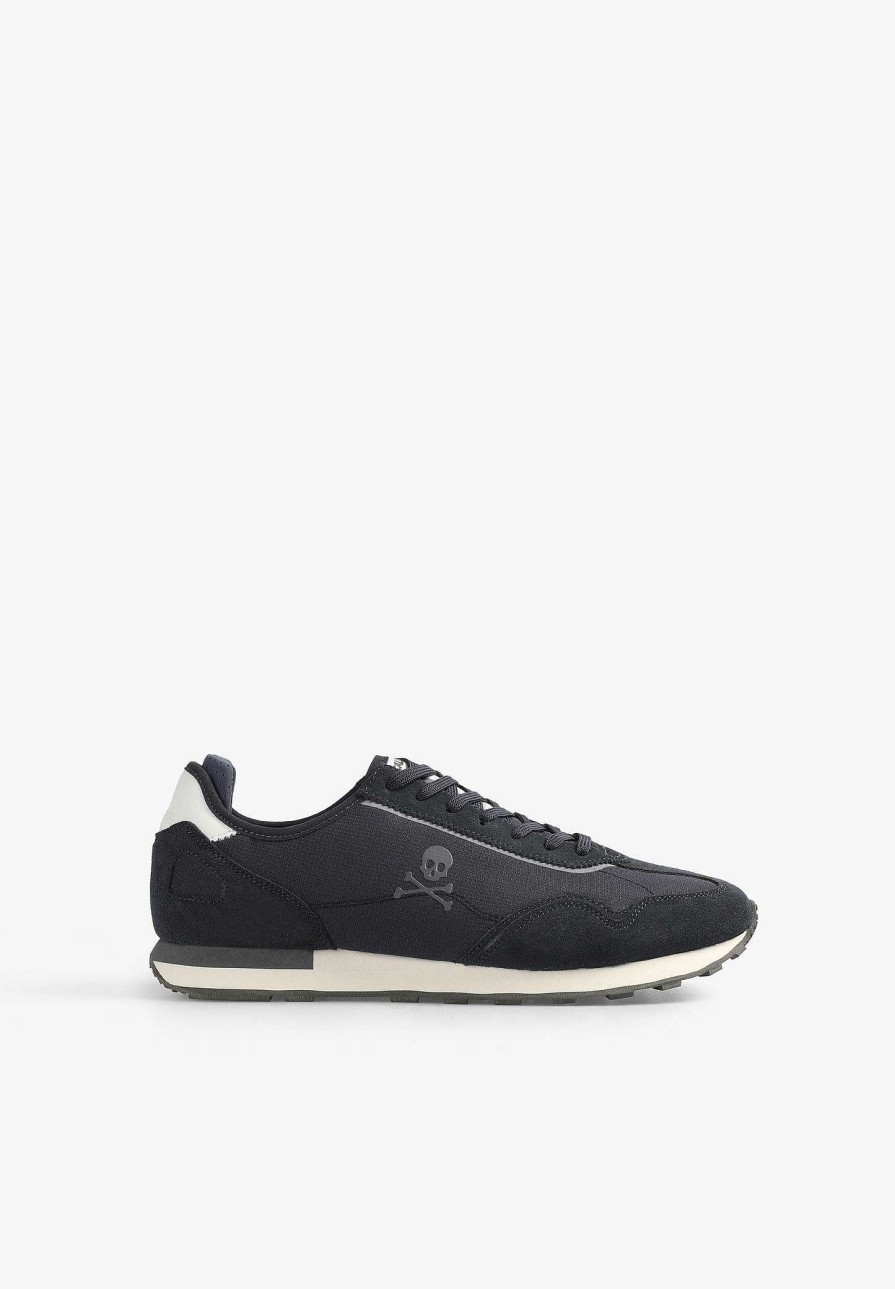 Scalpers Suede Skull Sneakers | Sneakers