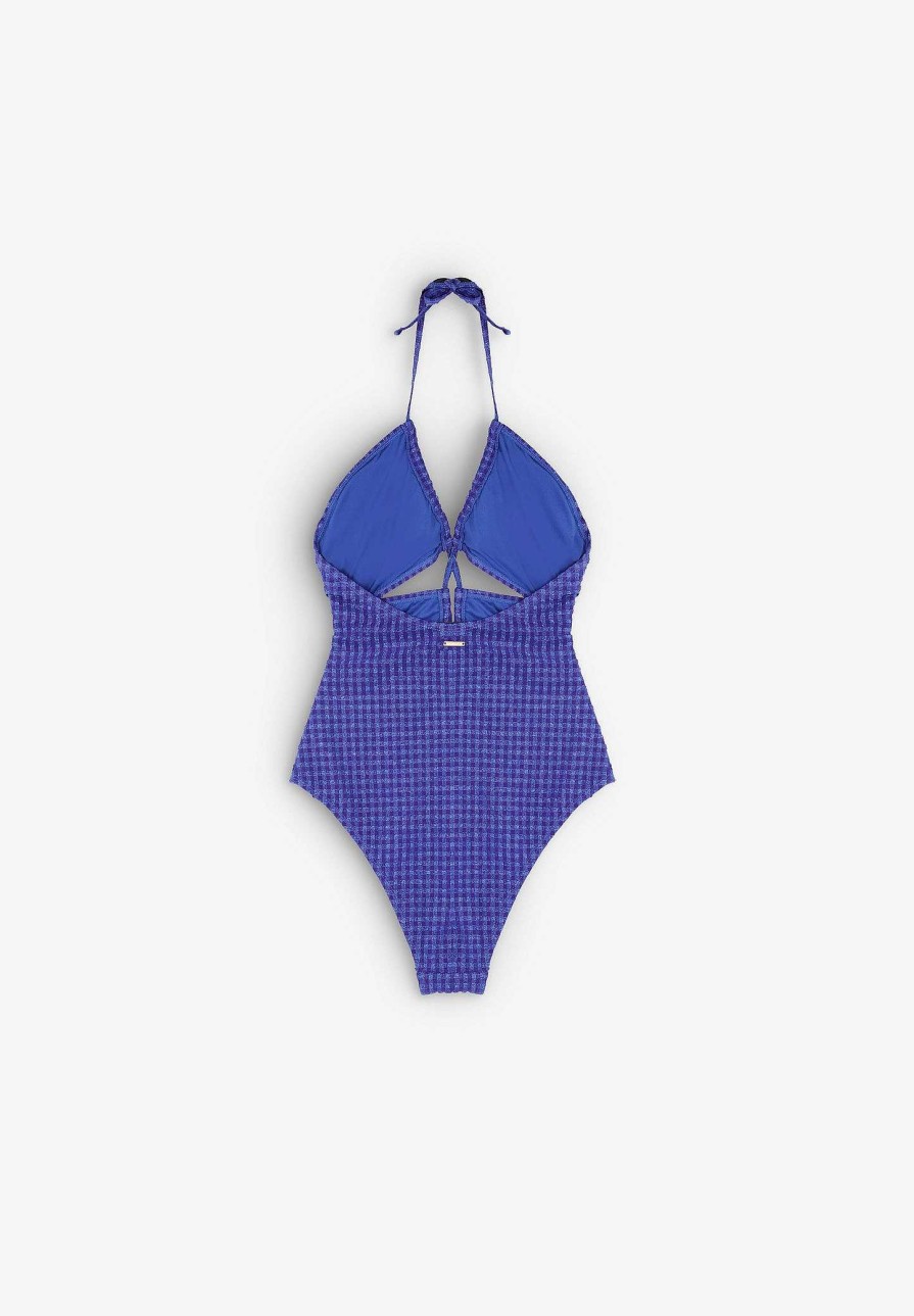 Scalpers Luxe Vichy Swimsuit | Bikinis And Swimsuits