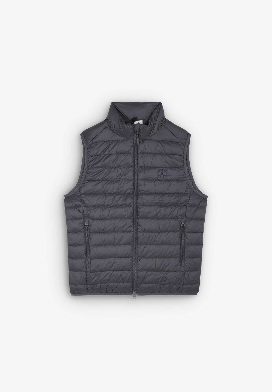 Scalpers Skull Padded Vest | Padded