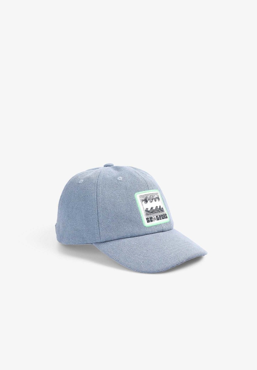 Scalpers Contrast Patch Cap | Caps And Hats