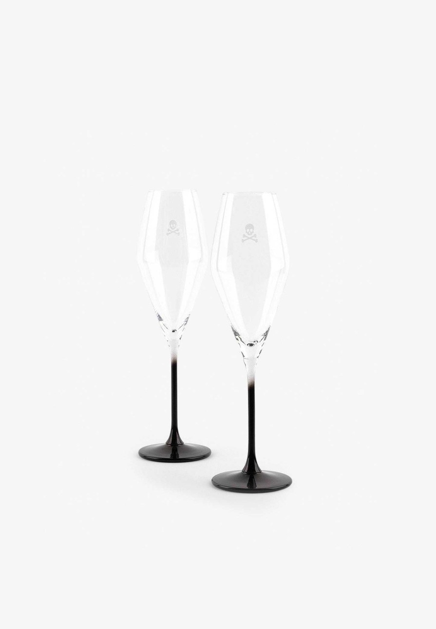 Scalpers Champagne Glasses Set | Glassware