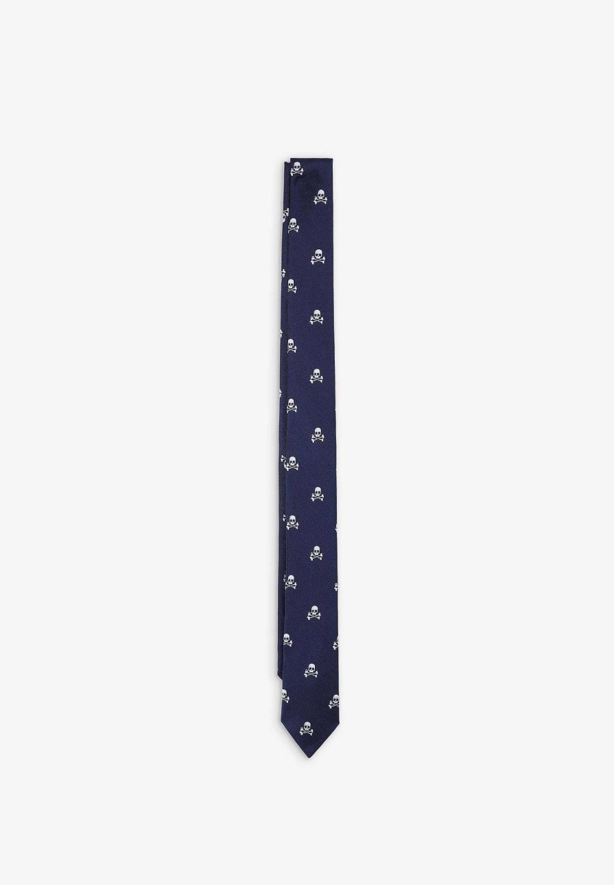 Scalpers All Over Skulls Tie | Ties