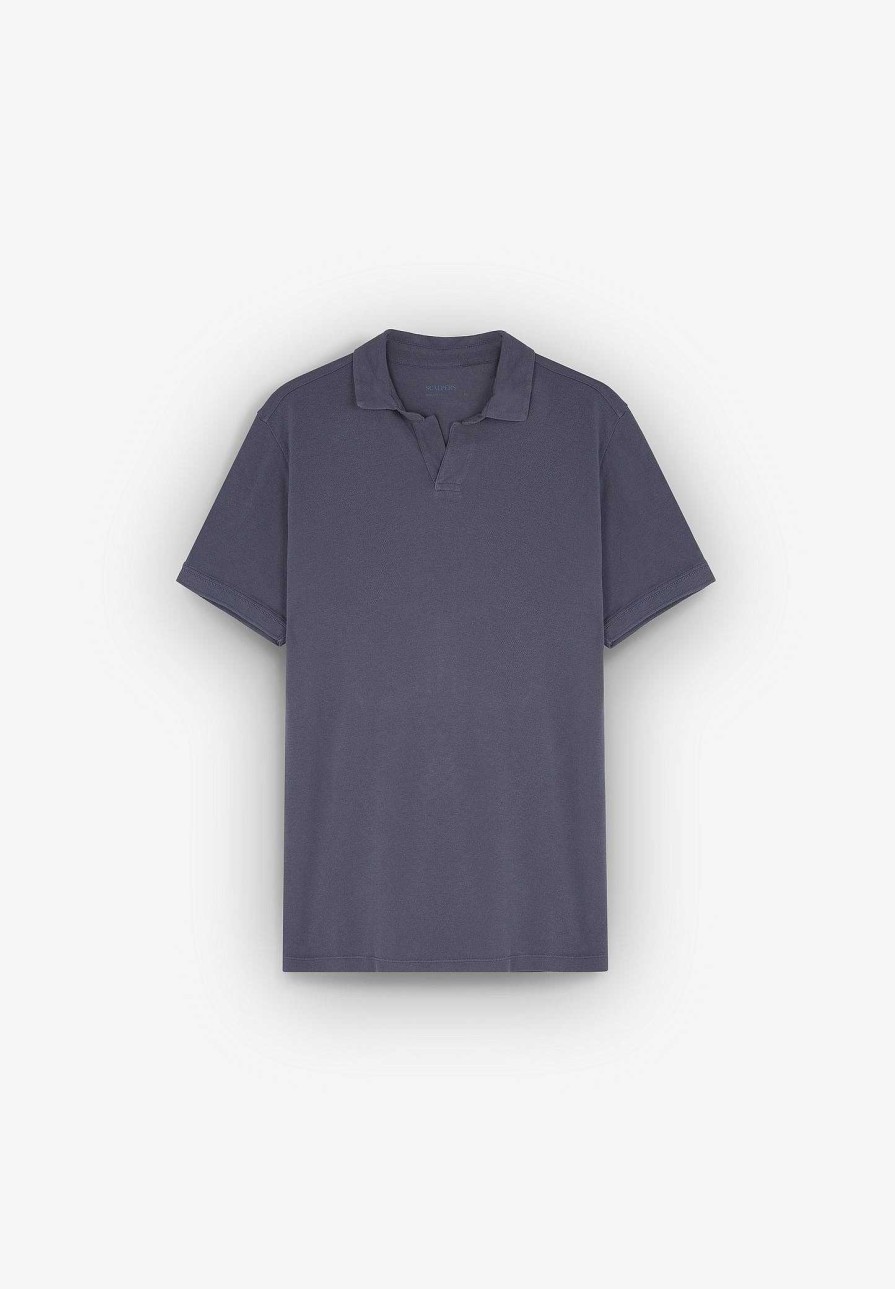 Scalpers Thin Polo Ss | Poles