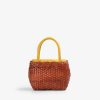 Scalpers Mini Braided Leather Bag | Fur