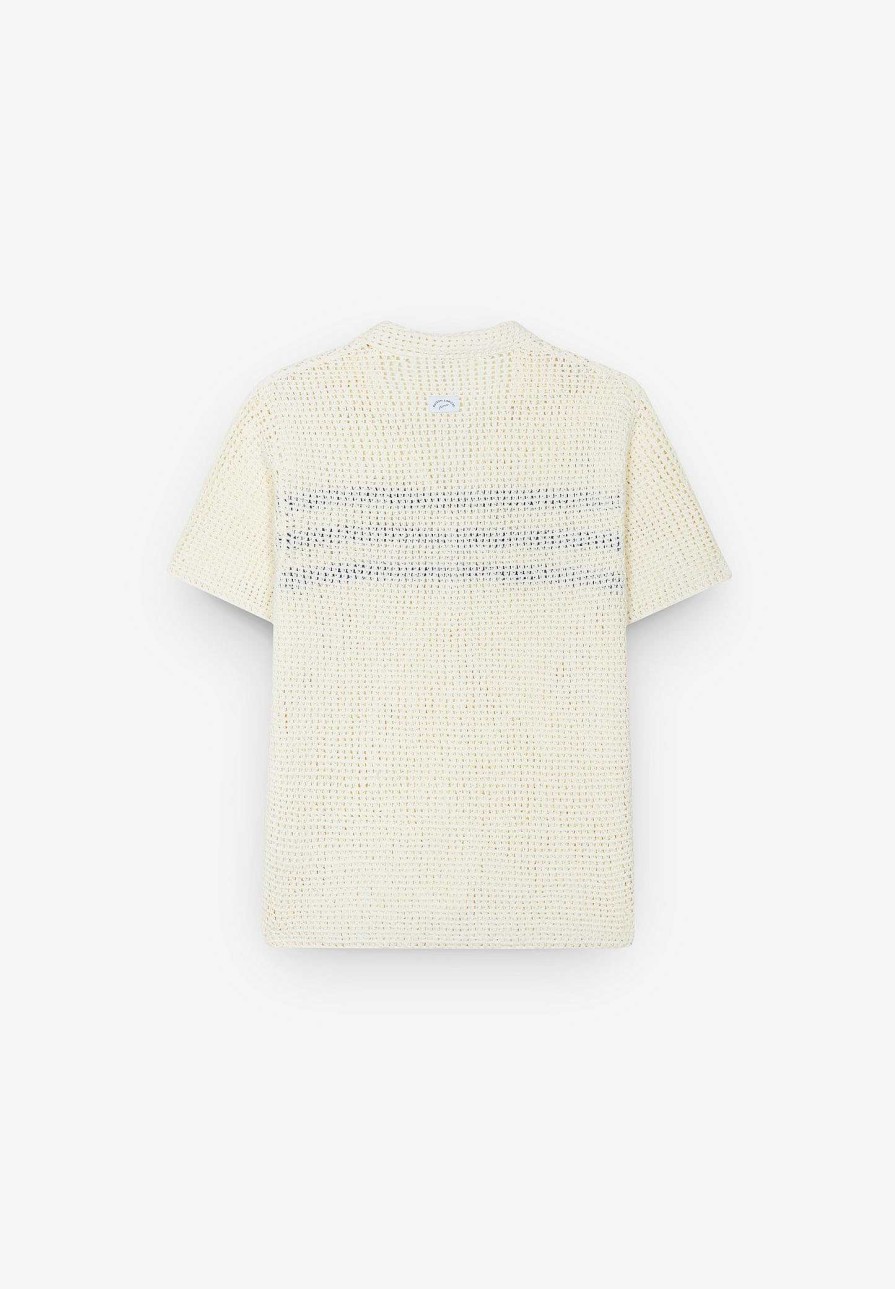 Scalpers Maison Labiche | Beuret Crochet Shirt | Sweaters And Cardigans