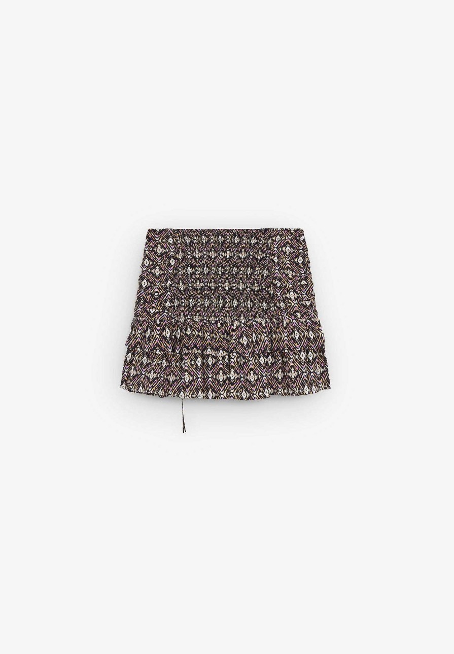 Scalpers Ruffled Gathered Mini Skirt | Skirts