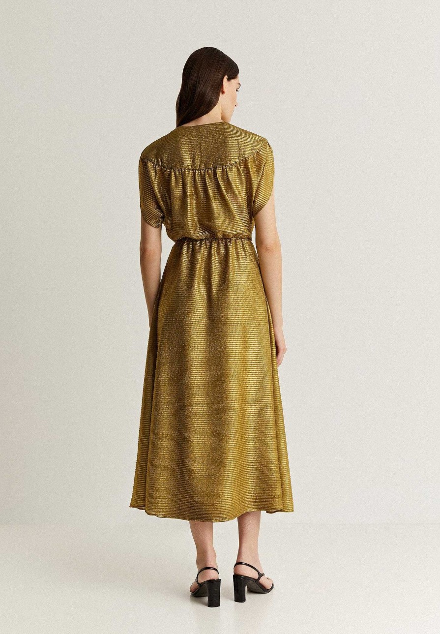 Scalpers Lurex Knot Dress | Dresses