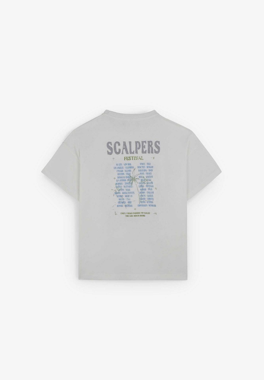 Scalpers Festival Print T-Shirt | T-Shirts And Tops