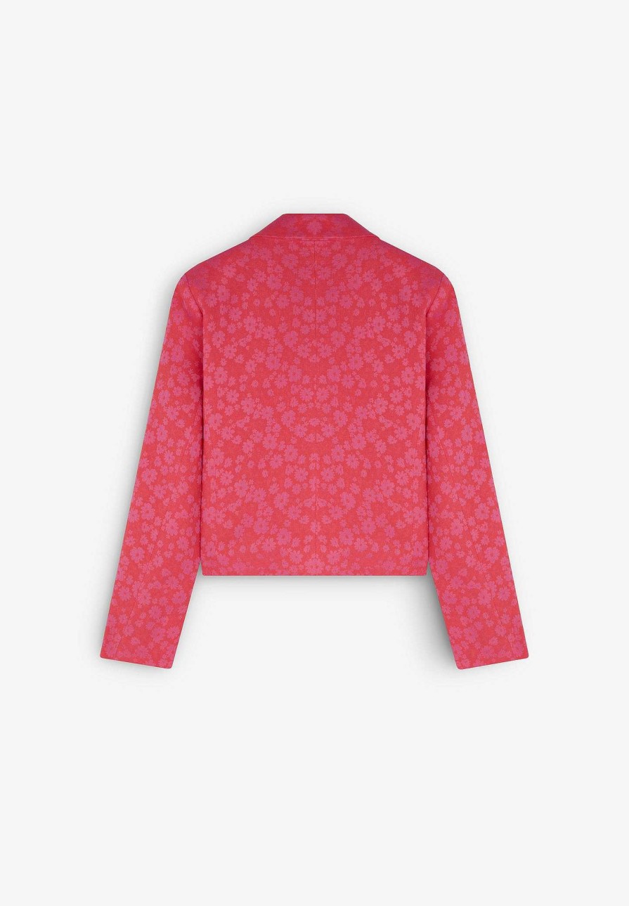 Scalpers Floral Jacquard Blazer | Blazers And Vests