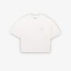 Scalpers Embroidered Logo Gather Detail T-Shirt | T-Shirts And Tops