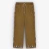 Scalpers Pants With Ethnic Embroidery Detail | Pants