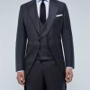 Scalpers Gray Wool Three Piece Jacket | Suits