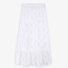 Scalpers English Embroidered Midi Skirt | Skirts