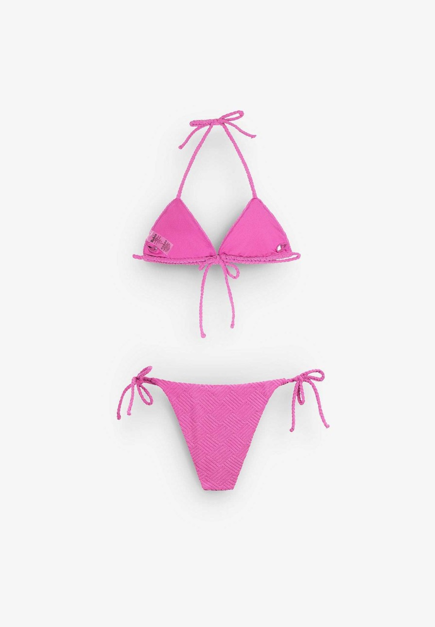 Scalpers Robin Collection | Ultrafuchsia Triangle Bikini | Bikinis And Swimsuits