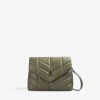 Scalpers Quilted Leather Shoulder Bag | Fur