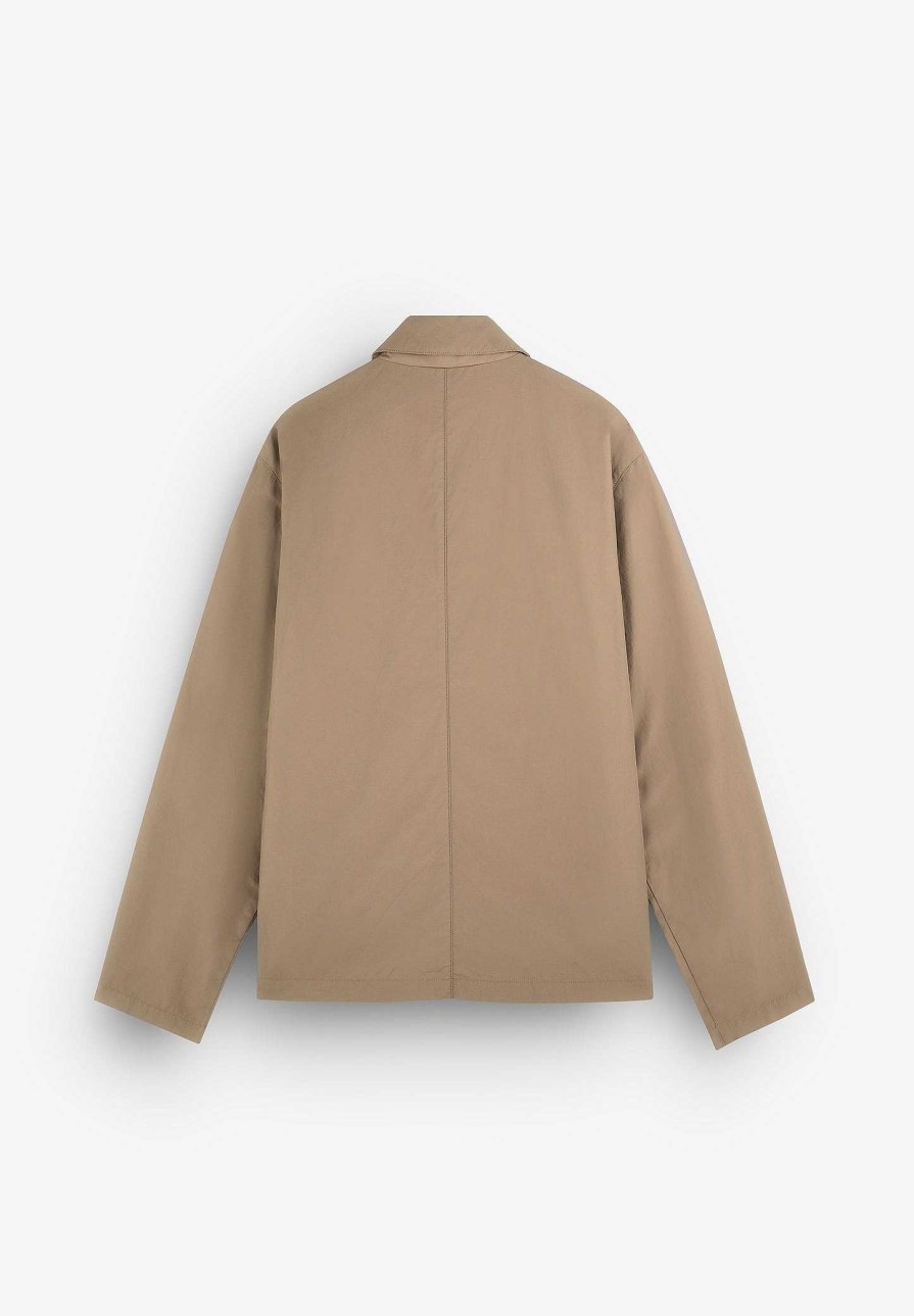 Scalpers Corduroy Collar Detail Overshirt | Jackets And Jackets