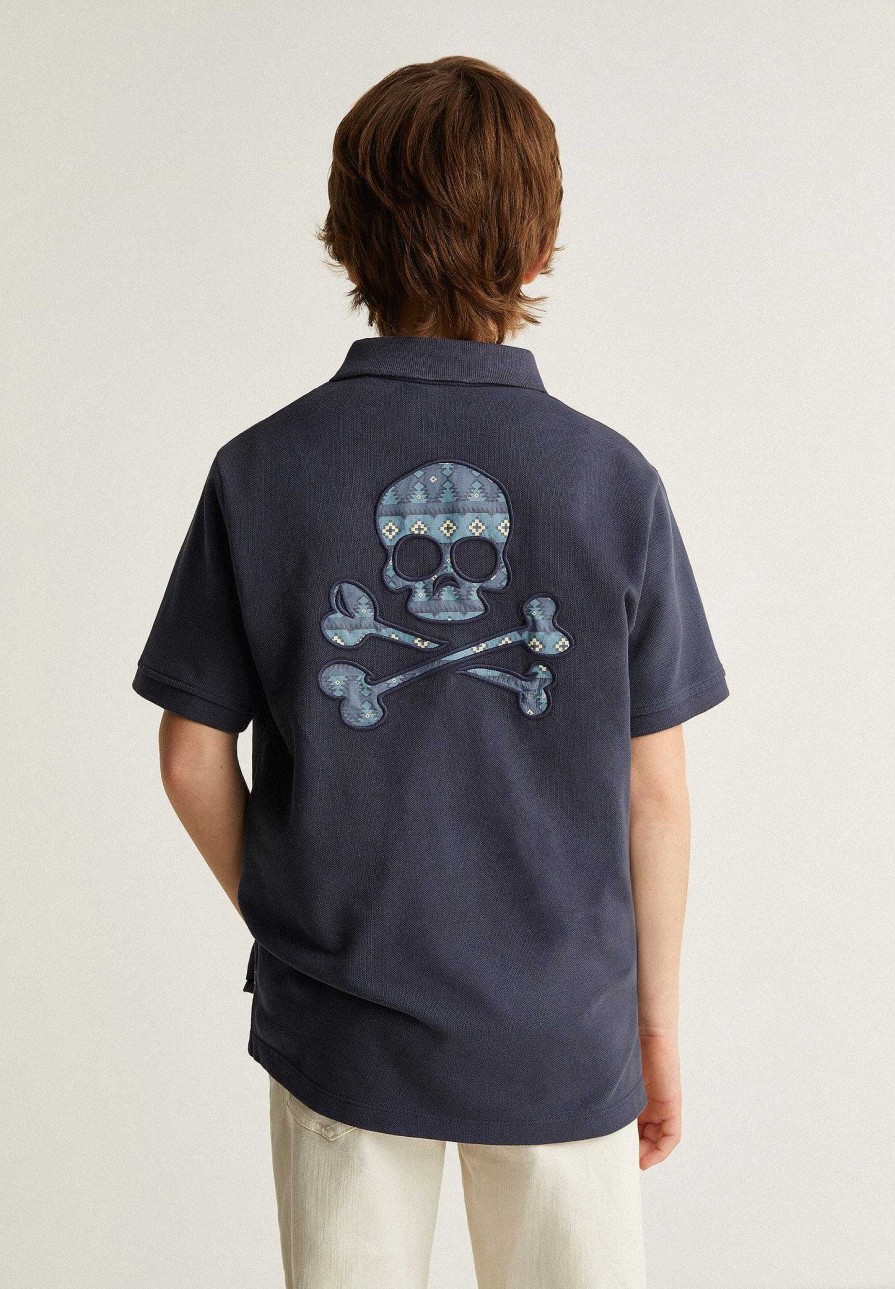 Scalpers Polo Skull Patch | Poles