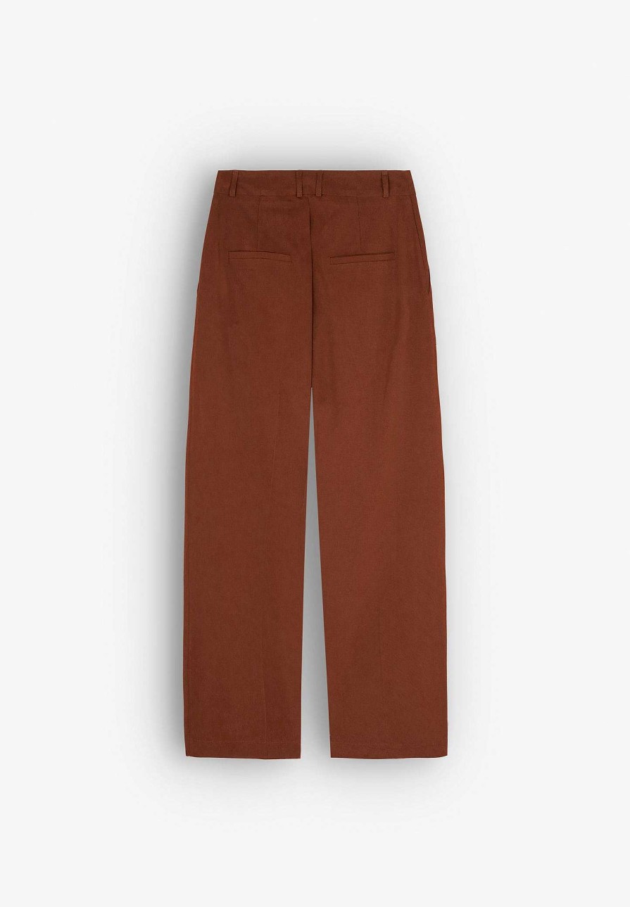 Scalpers Culotte Pants With Button Pocket | Pants