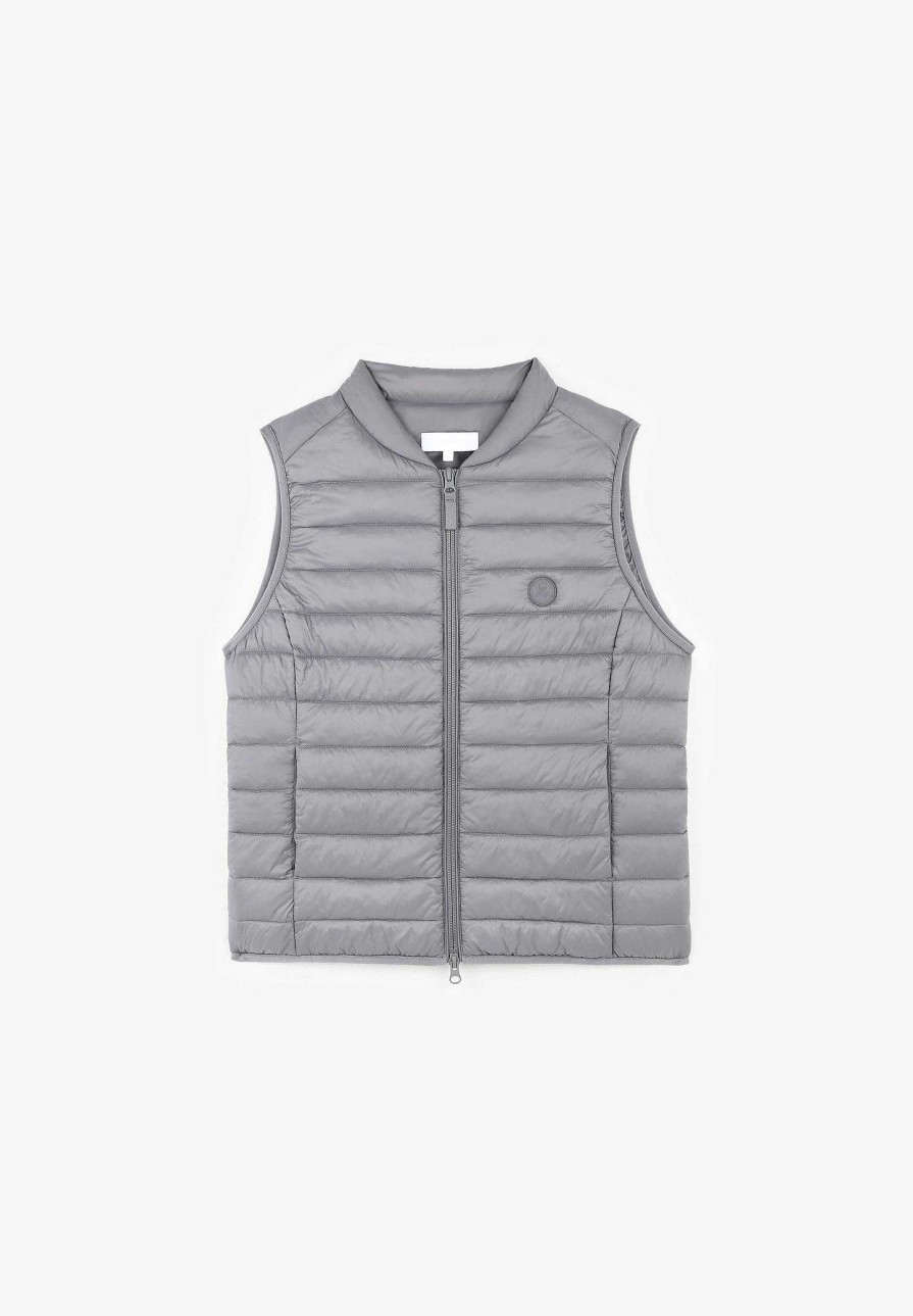 Scalpers Skull Padded Vest | Jackets And Trench