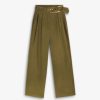 Scalpers Trousers With Pleats And Studs Details | Pants