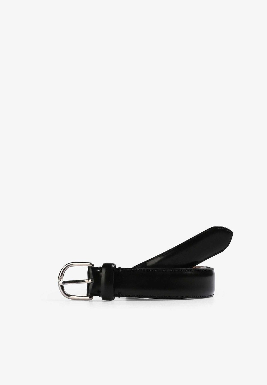 Scalpers Leather Belt With Metal Buckle | Belts And Suspenders