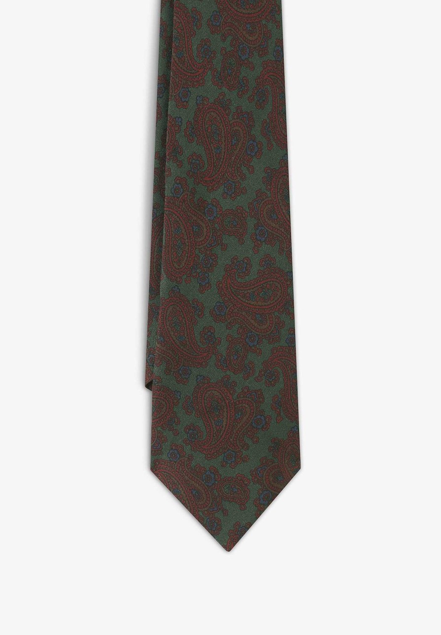 Scalpers Paisley Motifs Tie | Ties