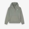 Scalpers Hooded Sweatshirt With Neck Detail | Sweatshirts