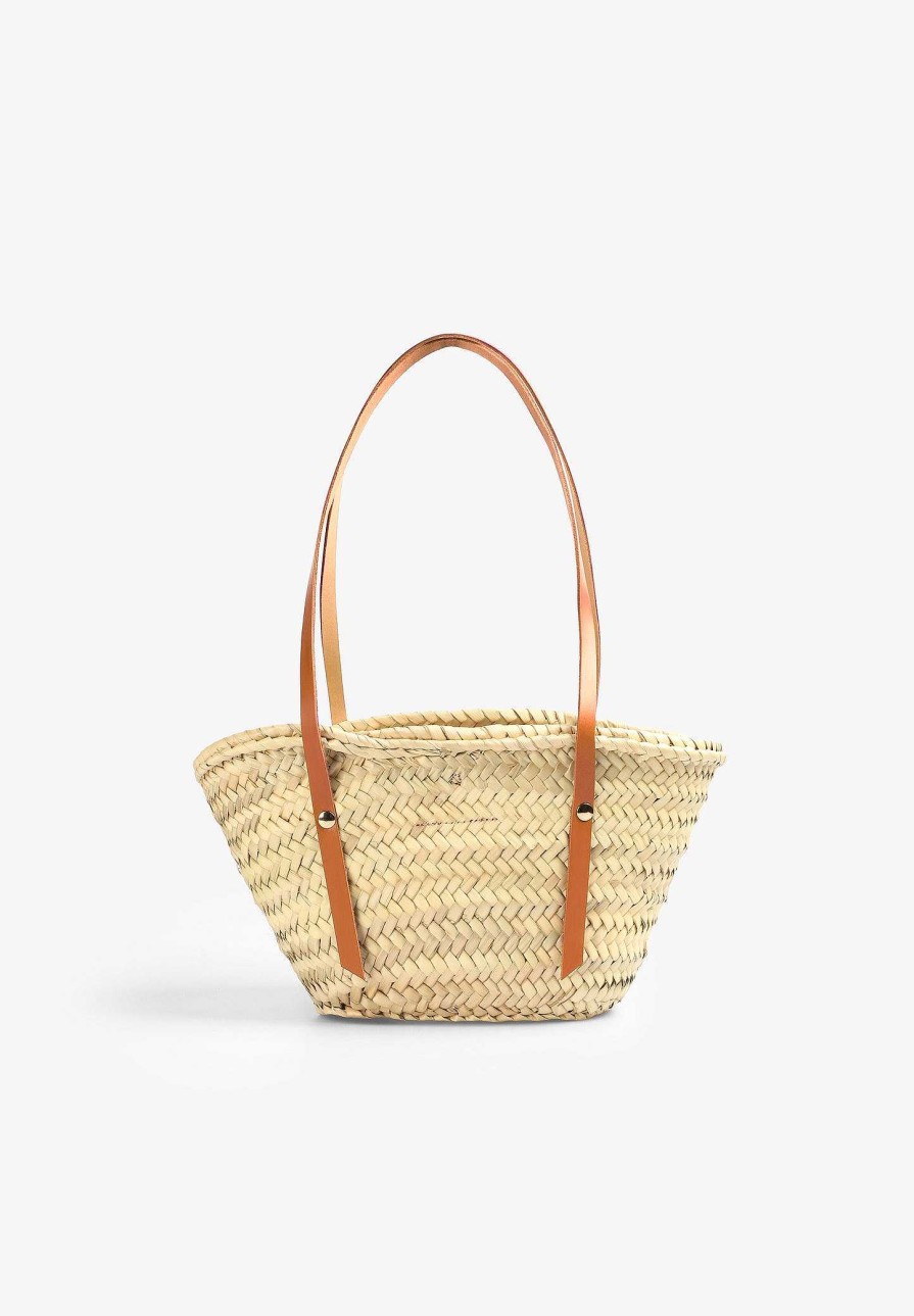 Scalpers Mini Raffia Carrycot Bag | Fur