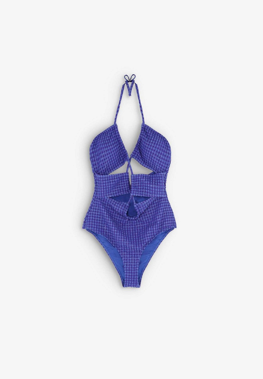 Scalpers Luxe Vichy Swimsuit | Bikinis And Swimsuits