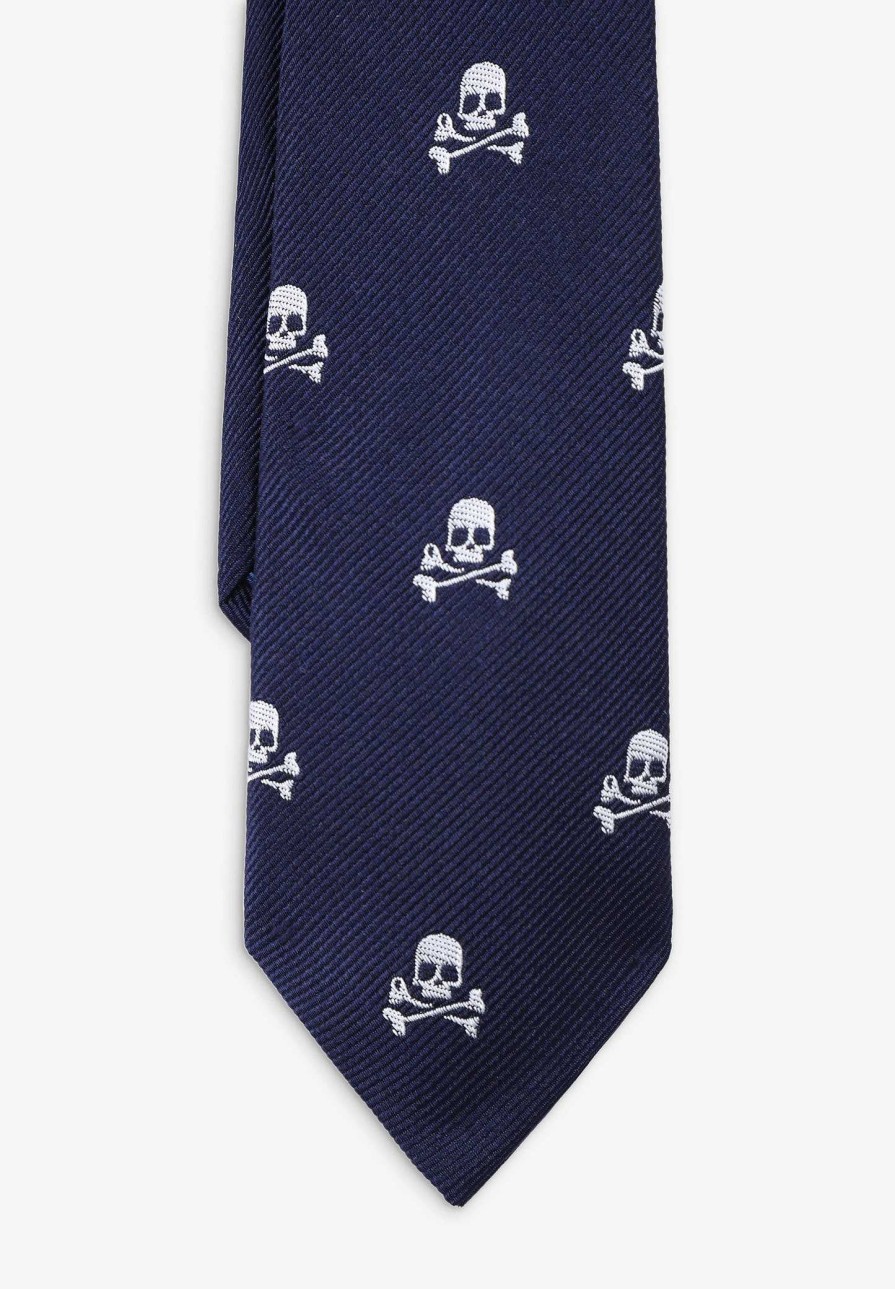 Scalpers All Over Skulls Tie | Ties