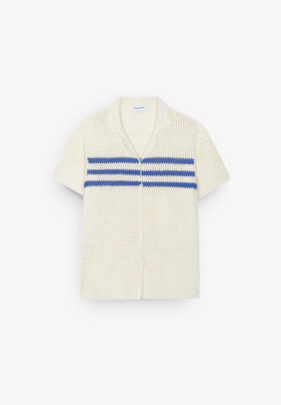 Scalpers Maison Labiche | Beuret Crochet Shirt | Sweaters And Cardigans