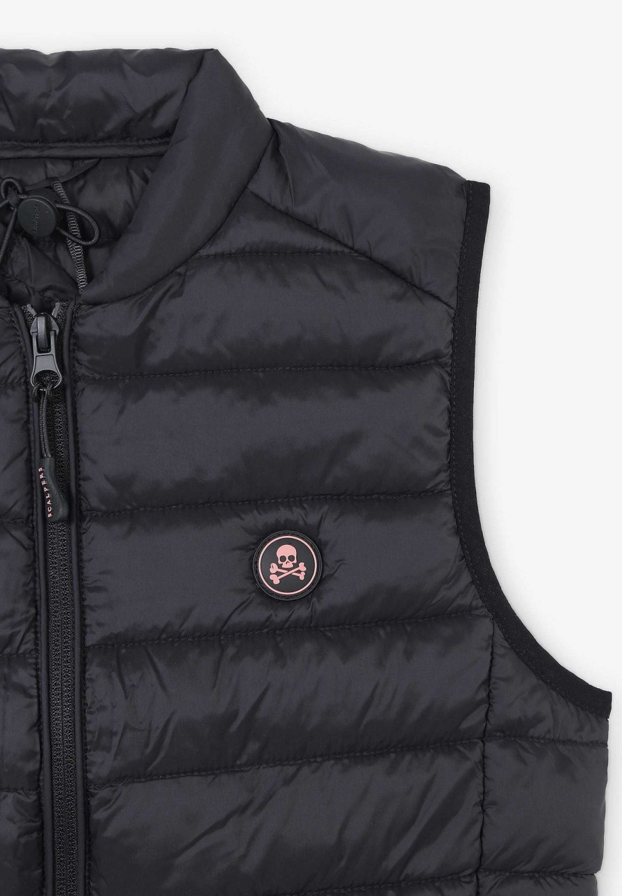 Scalpers Skull Padded Vest | Jackets And Vests