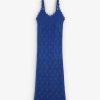 Scalpers Midi Crochet Dress With Straps | Dresses