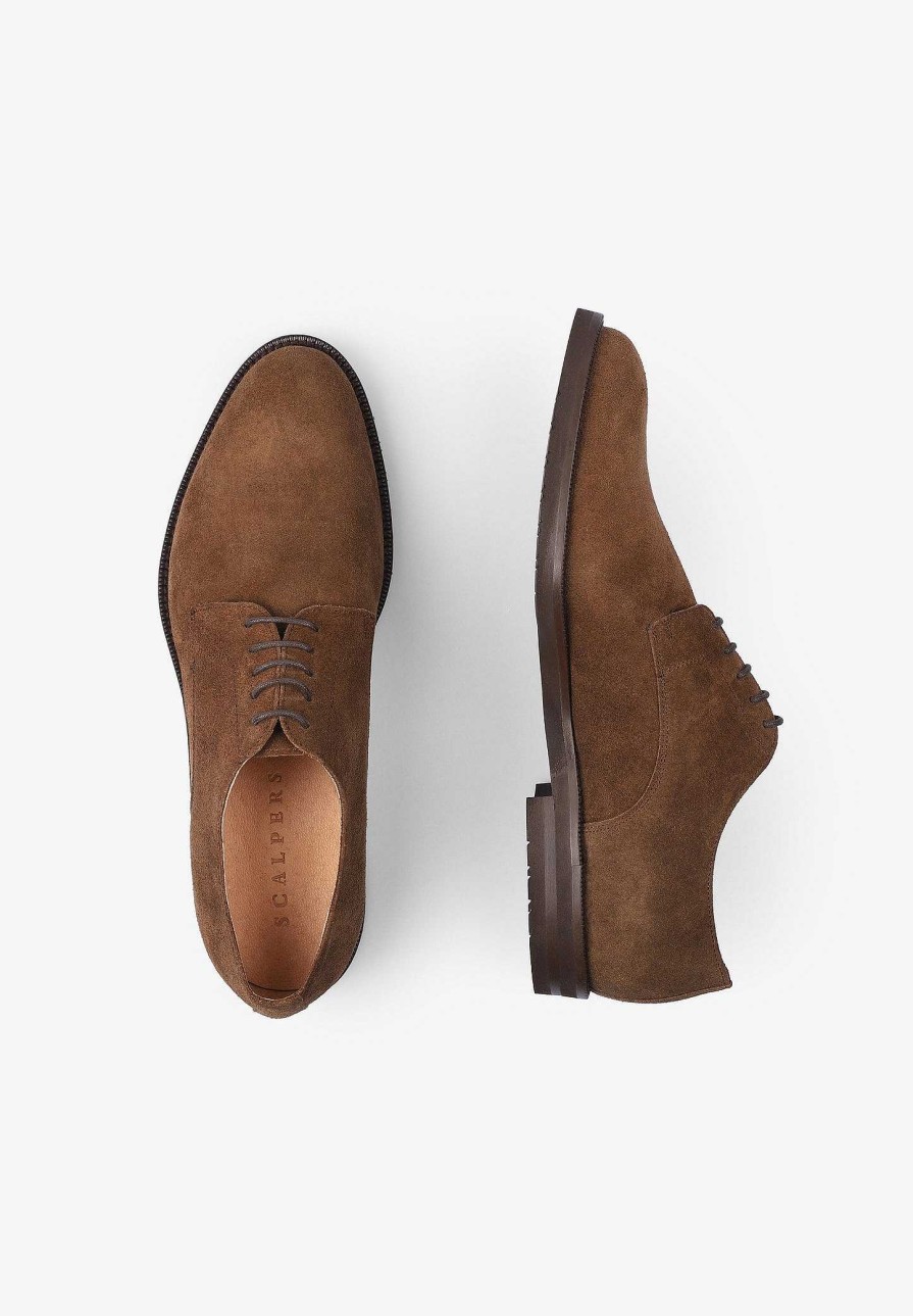 Scalpers Suede Lace-Up Shoes | Casual