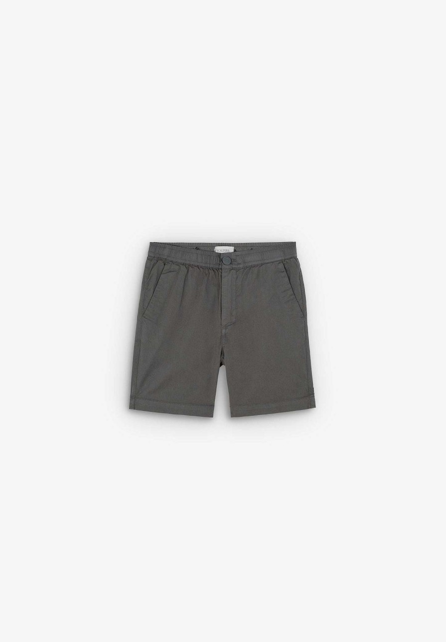 Scalpers Plain Button Bermudas | Bermuda