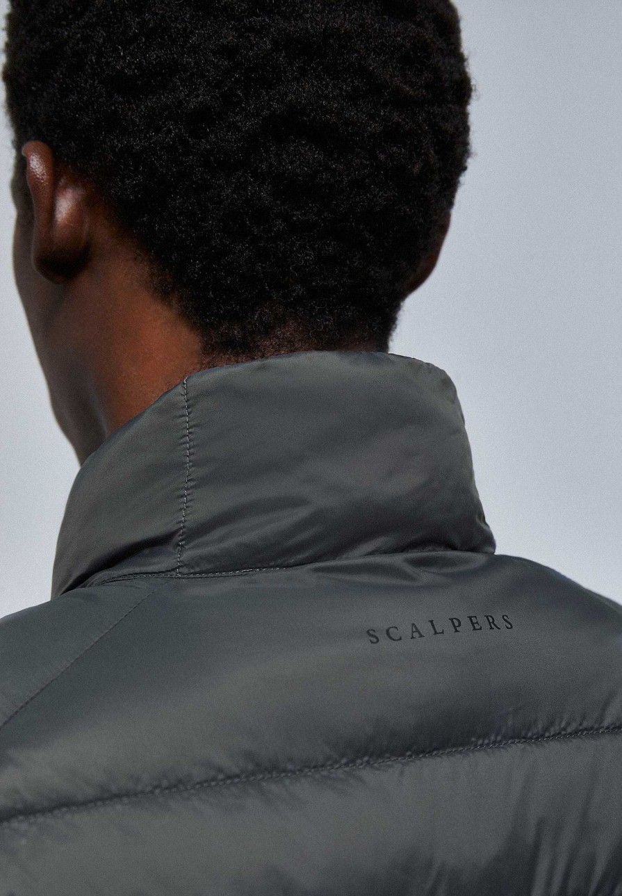 Scalpers Skull Padded Jacket | Padded