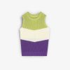 Scalpers Tricolor Knitted Vest | Spot