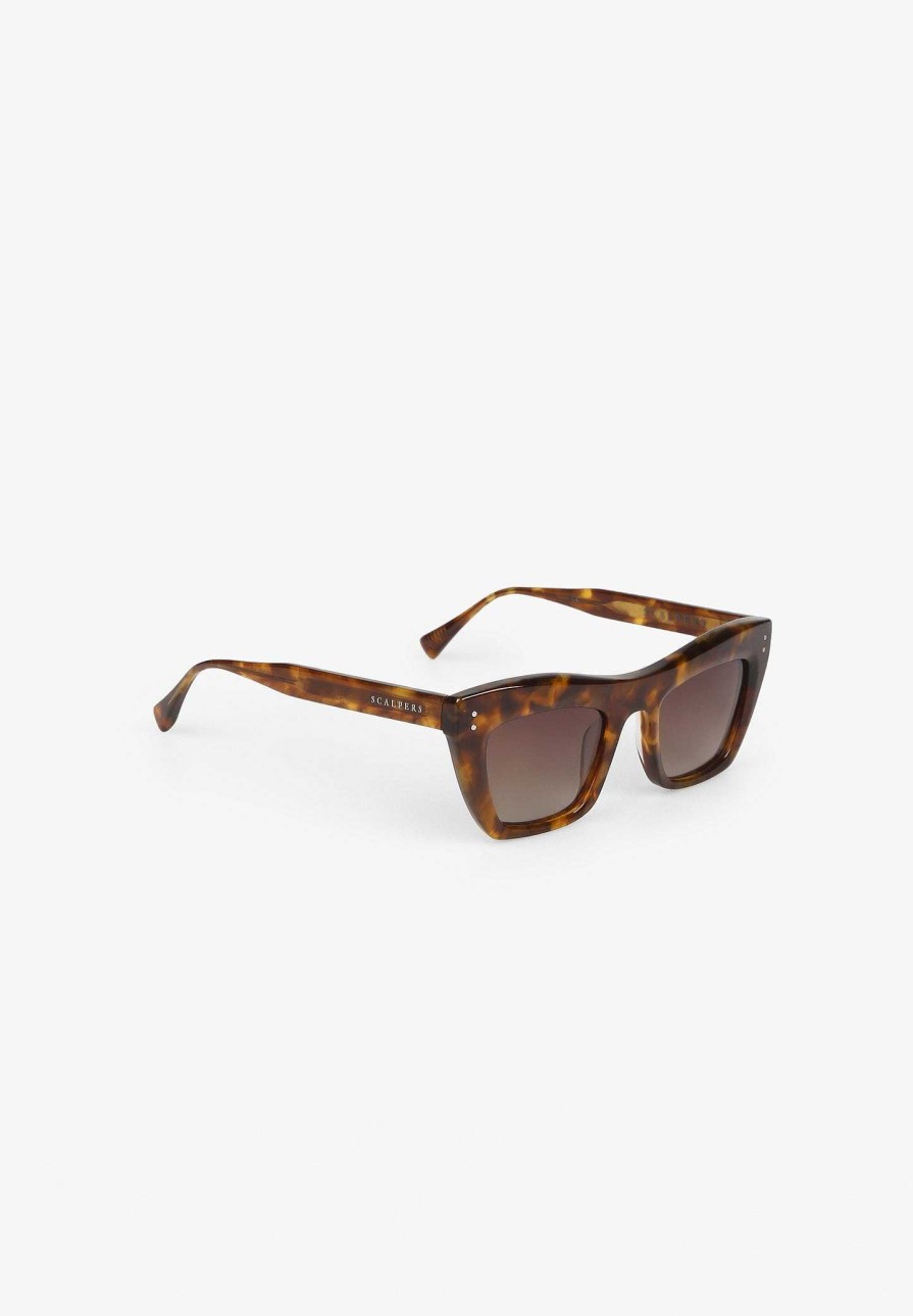 Scalpers Tortoiseshell Cat Eye Sunglasses | Glasses