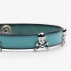 Scalpers Skull Leather Bracelet | Imitation Jewelry