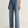 Scalpers Embroidered Details Jeans | Pants And Overalls