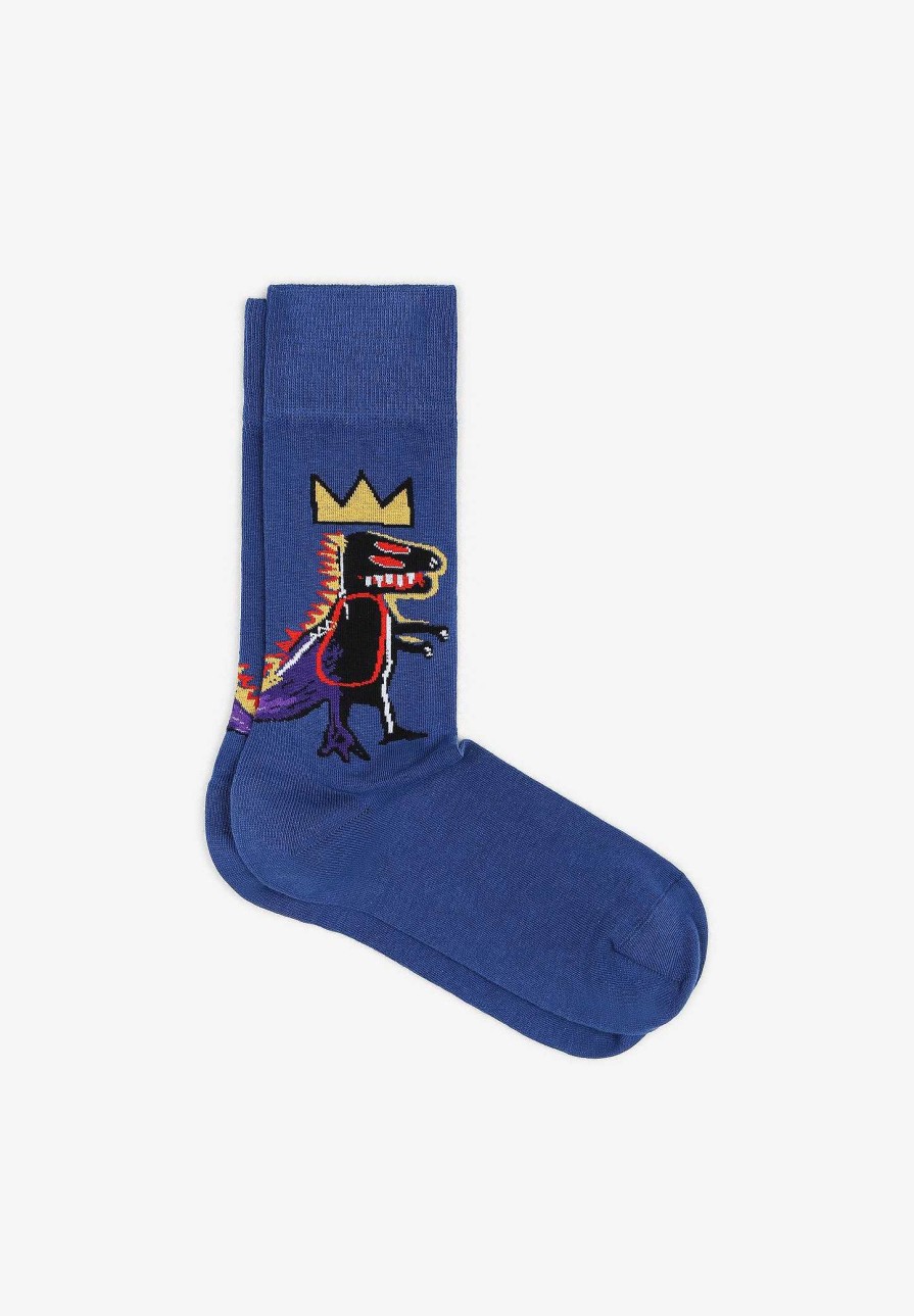 Scalpers Jimmy Lion | Basquiat Pez Dispenser Socks | Socks