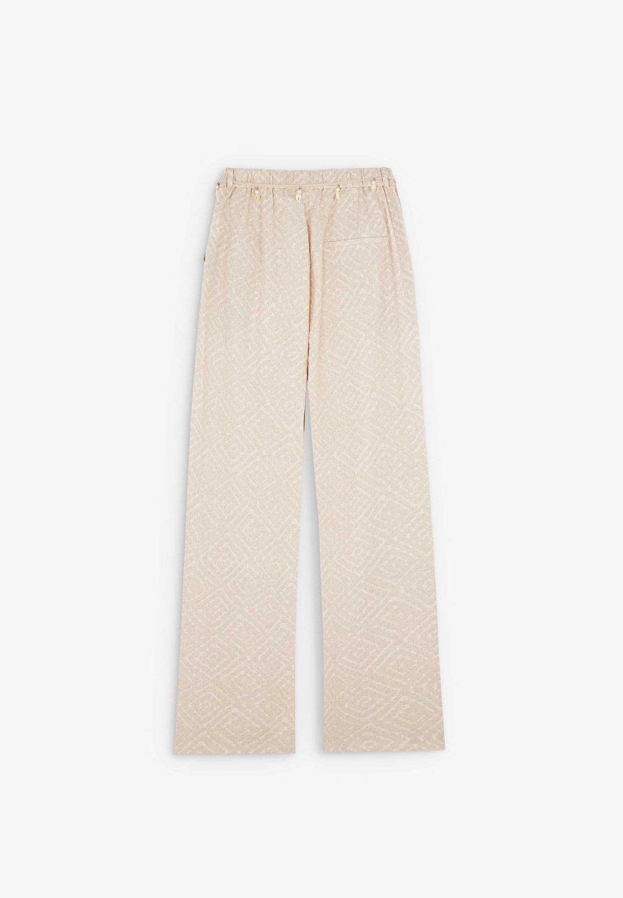 Scalpers Trim Print Pant | Pants