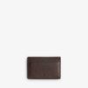 Scalpers Leather Card Holder With Contrast Detail | Wallets And Card Holders